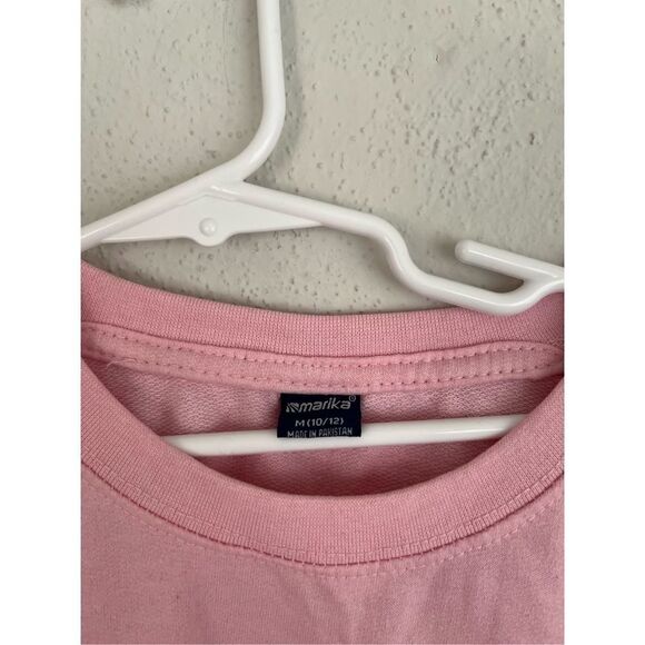 Marika Girl Pink Sweatshirt&Short Set, Size M((10/12) MSRP $36 - Picture 6 of 9